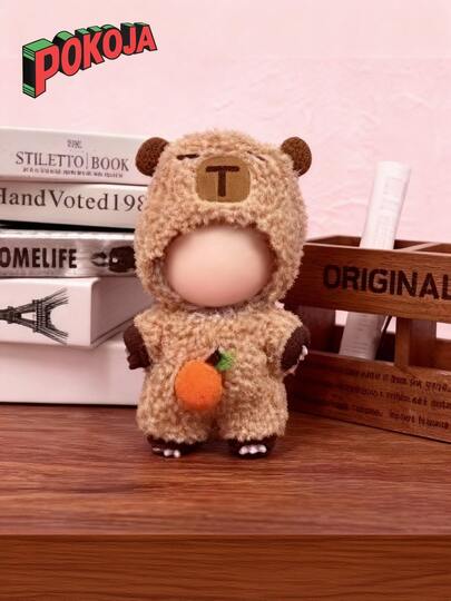 17Cm Bebek Hayvan Giysileri, Labubu İçin Bir Set Bebek Bezi (Bebek Yok).