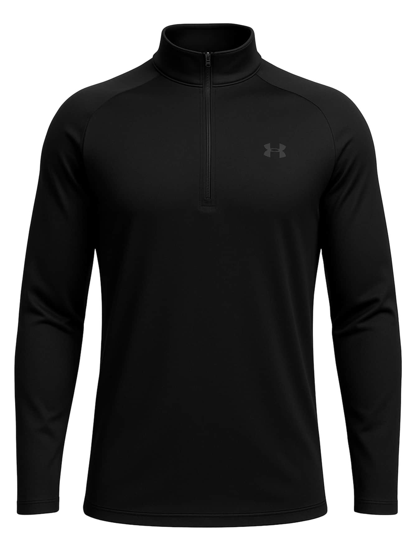 Under Armour Tech Men's Half Zip Long Sleeve Black - Black - View 1