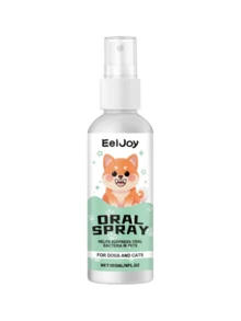 1pc Pet Oral Spray Refreshes Pet Breath, Protects Teeth, Removes Tartar And Yellow Teeth - Multicolor - View 2
