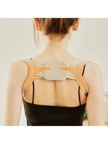 2Pcs Adult Back Posture Corrector Clavicle Back Support Correction Back Straight Shoulders Brace Strap Suitable Indoors, In The Office, Students Correct The Back When Going Out On A Trip And Can Be Given As A Birthday Gift To Friends - Multicolor - View 3