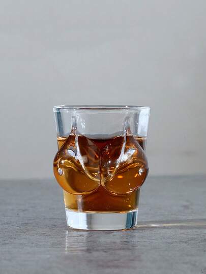 1个人体造型烈酒杯，酒杯，款式随机，适合家庭聚会和派对