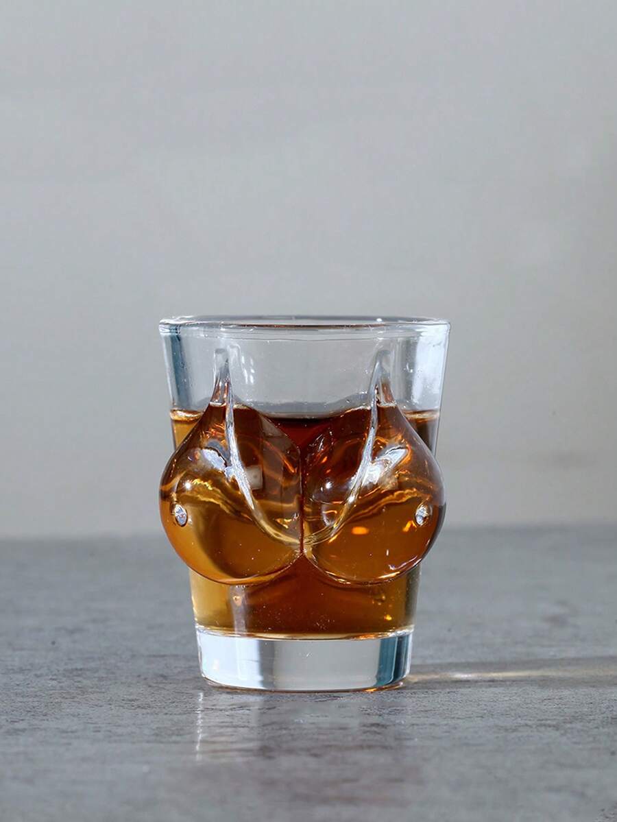 1个人体造型烈酒杯，酒杯，款式随机，适合家庭聚会和派对