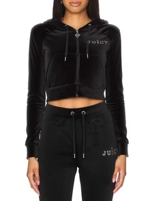 Juicy Couture Women's Sweatshirt Black - Black - View 1