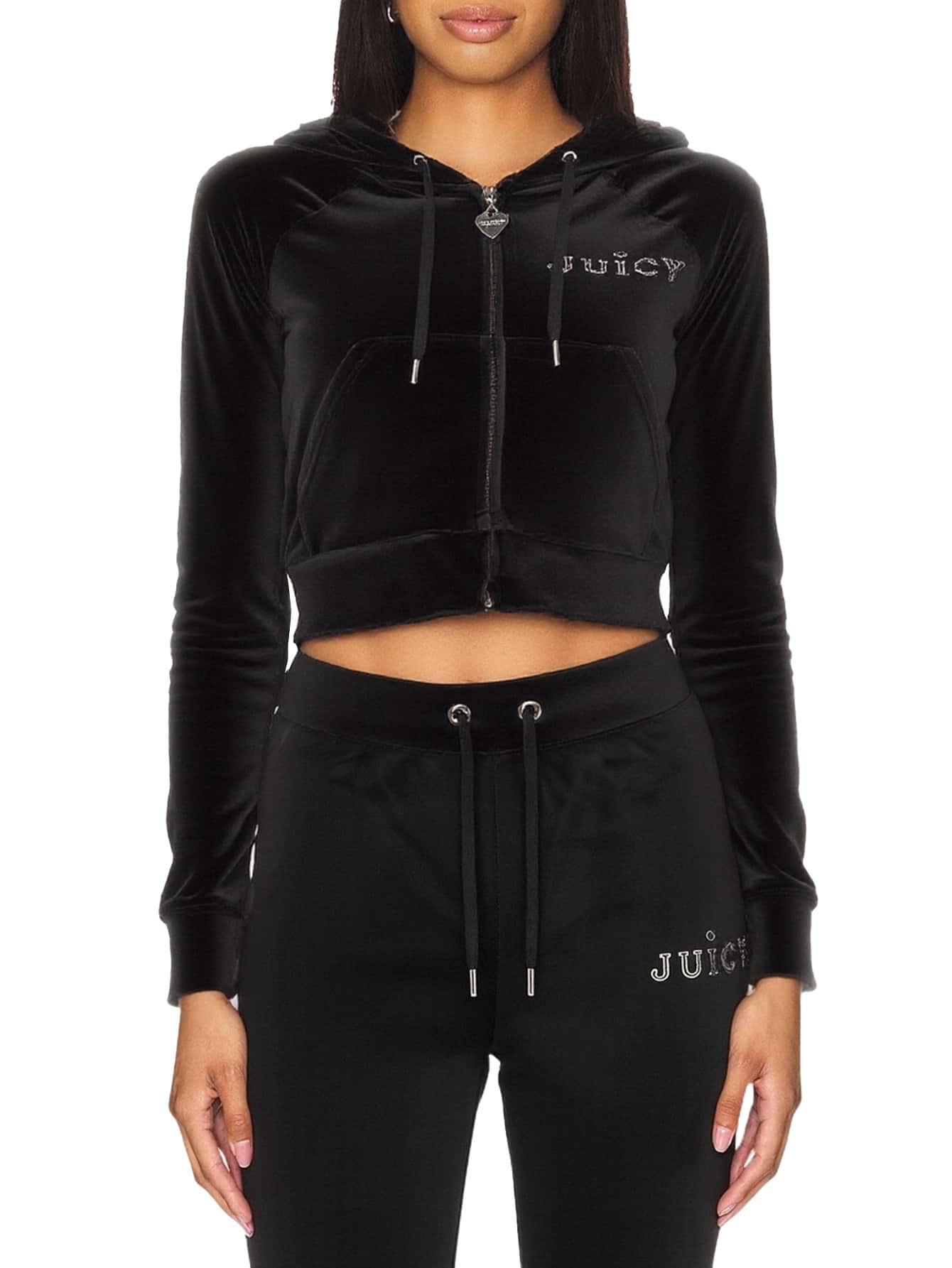 Juicy Couture Women's Sweatshirt Black - Black - View 1