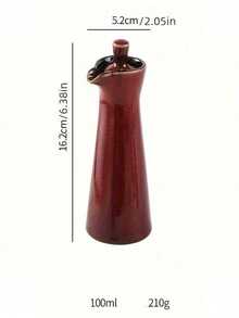 1件120ml窑烧陶瓷调味瓶日式油壶酱油瓶醋瓶橄榄油瓶创意调味瓶厨房用品 - 彩色 - 查看 10