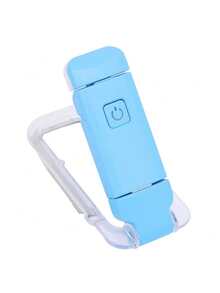 1Pc Portable Bookmark Light, Rechargeable LED Reading Light, Clip-On Reading Light, Bed Reading Eye Protection Light - 白光+暖光+中性光 - 查看 15