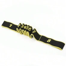 1pc Yoga Elastic Band, Professional Gymnastics Stretch Resistance Band, Fitness Resistance Band, Suitable For Yoga Stretching Strap, Ballet, 8-Shape Dance Elastic Band, Digital Extension Band, Pilates, Gymnastics And Dance Elastic Band - Multicolor - View 11