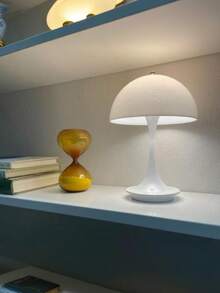1PC Small Bud Shaped Desk Lamp, Rechargeable, Long-Lasting Battery, Portable, Nordic Modern, Minimalist Style, Suitable For Living Room/Bedroom Bedside/Indoor Atmosphere Decoration Desk Lamp LED Table Lamp - 均碼 - 查看 9