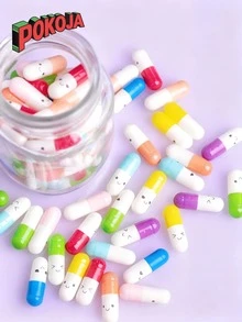 100 pezzi, Pillole d'amore con messaggio - Pillole e note per confessione di San Valentino fai-da-te, bottigliette di vetro mini trasparenti come regalo di San Valentino. Adatto per fidanzate, fidanzati, matrimoni, regali per feste di Natale, Ringraziamento, compleanni, come accessori per giochi