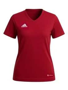 Adidas Entrada 22 Women's T-Shirt Red - Red - View 1