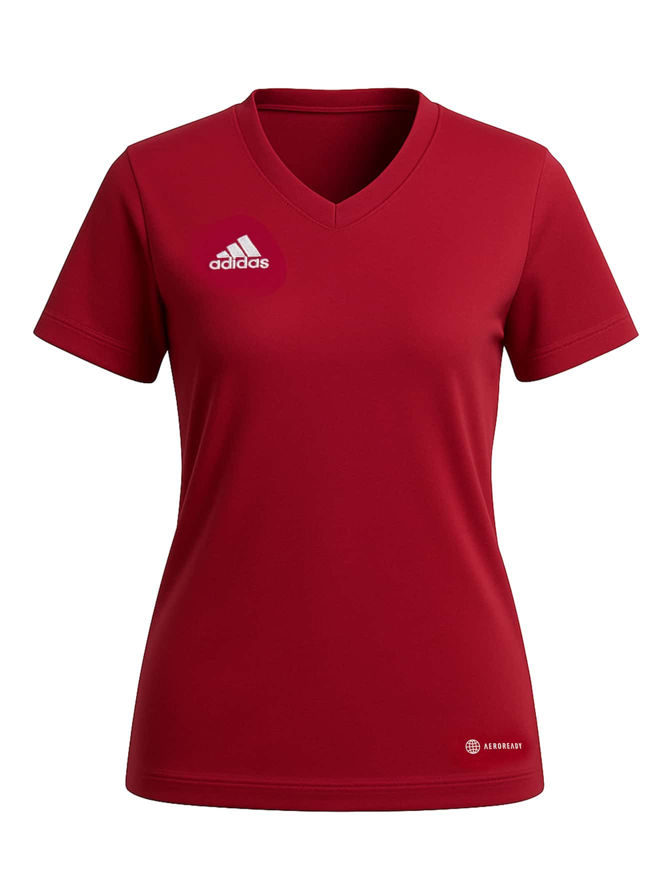 Adidas Entrada 22 Women's T-Shirt Red - Red - View 1