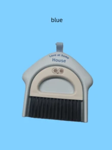 Joivida 迷你紧凑型桌面扫帚，塑料便携式除尘器，黑色设计，适用于办公室、家庭、书房桌面收纳清洁，必备清洁工具。 - 彩色 - 查看 7