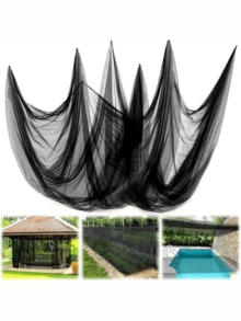 Màn chống muỗi siêu bền - Thích hợp cho sân hiên, vườn và hiên nhà. Lưới chống côn trùng màu đen với dây điều chỉnh, bảo vệ quanh năm khỏi muỗi, chim và ruồi. Phù hợp cho 2 người. Lý tưởng cho ăn uống ngoài trời, tiệc tùng ngày lễ, trang trí Halloween và các mục đích trang trí khác. Chất liệu lưới bền chắc. - Nhiều màu - Xem 5