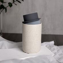 泡沫分配器 - 1 个简约风格手动按压式陶瓷皂液器，带泵头，可装洗发水、沐浴露、洗手液、护发素、厨房清洁剂、乳液等，适用于浴室、酒店、民宿、厨房、水槽、家居用品（13.5盎司/400毫升） - 彩色 - 查看 9