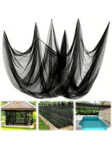 Màn chống muỗi siêu bền - Thích hợp cho sân hiên, vườn và hiên nhà. Lưới chống côn trùng màu đen với dây điều chỉnh, bảo vệ quanh năm khỏi muỗi, chim và ruồi. Phù hợp cho 2 người. Lý tưởng cho ăn uống ngoài trời, tiệc tùng ngày lễ, trang trí Halloween và các mục đích trang trí khác. Chất liệu lưới bền chắc. - Nhiều màu - Xem 16