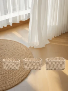 大容量可折叠收纳盒，适用于家居整理、衣橱、储藏室、办公室橱柜、衣柜，是春季大扫除的必备收纳方案。 - 米色 - 查看 1