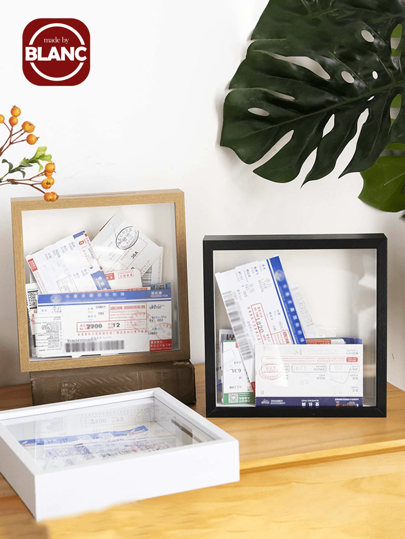 1pc Train Ticket Collecting Saving Money Box, Concert Ticket Memo Frame, Movie Ticket Collection Display Shelf Best Gifts Birthday Graduation