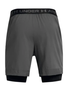 Under Armour Vanish Woven Men's Shorts Castlerock - Grey - View 2