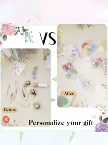 10/20/30pcs Organza Bags,Thank You Organza Drawstring Bags,Thank You Gift Bags,Sheer Organza Bags - Multicolor - View 8