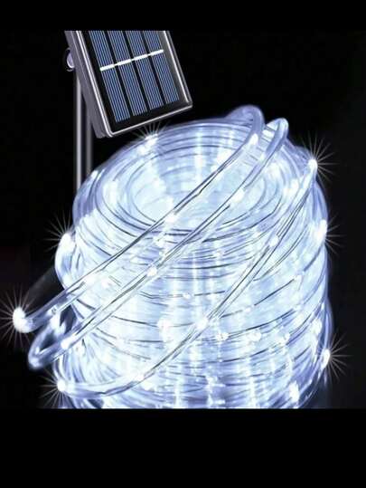 太阳能串灯，防水太阳能户外灯，适用于花园、后院、露台、阳台、门廊、泳池、树木装饰，也可用于节日、派对、婚礼等户外花园装饰。