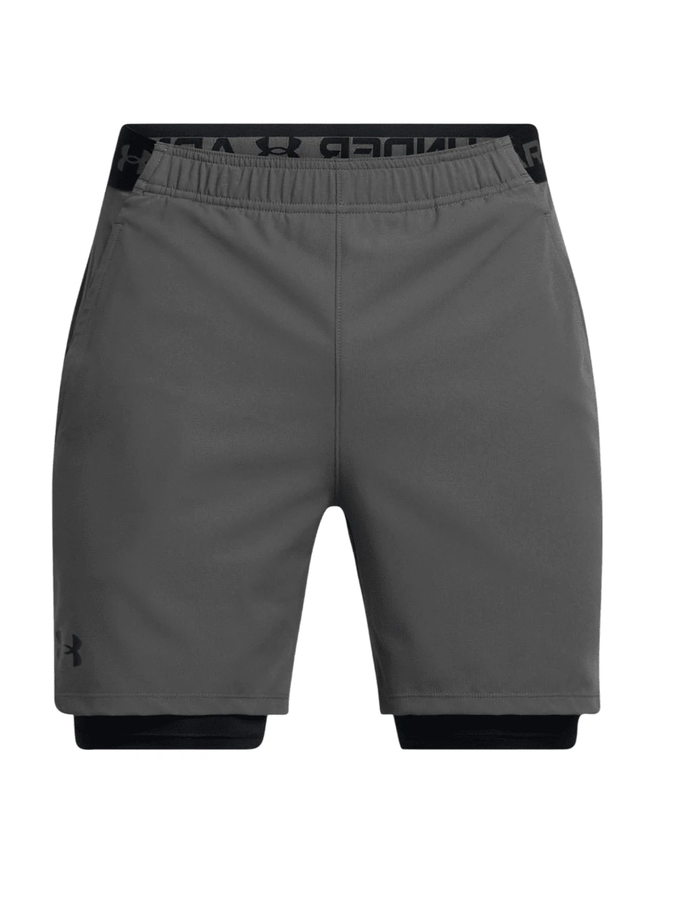 Under Armour Vanish Woven Men's Shorts Castlerock - Grey - View 1