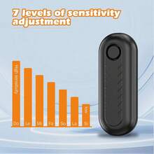 EMASTIFF 无线自行车防盗报警器遥控防水电动摩托车踏板车自行车安全防护防盗报警器 - 黑色 - 查看 6