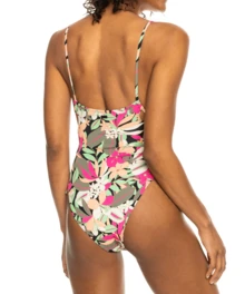 Roxy Classics Women Swimsuit Green - Multicolor - View 2