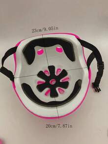 1 PC Helmet Butterfly Protective Gear 7-Piece Set For Balance Bike, Skateboard, Wheels, Skates, And Roller Skates