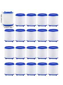 10/20/30 Paket Pengganti Kartrid Filter Air Keran Wastafel, Filter Air Wastafel, Filter Air Keran, Untuk Filter Air Keran Dapur - Menghilangkan Klorin, Fluorida, Logam Berat, dan Air Sadah untuk Rumah, Dapur & Kamar Mandi - MultiWarna - View 11