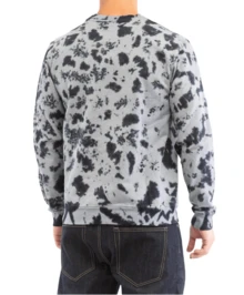 Kappa Men's Pullover Sweatshirt Black - Black - View 3