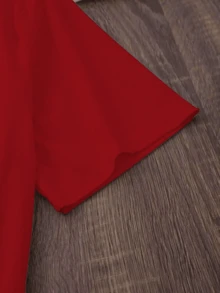 Young Girls T-Shirts - Red - View 5