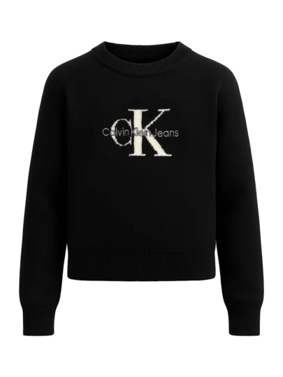 Calvin Klein Girls Sweater Black