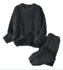 Women Lounge Sets - Black - View 5