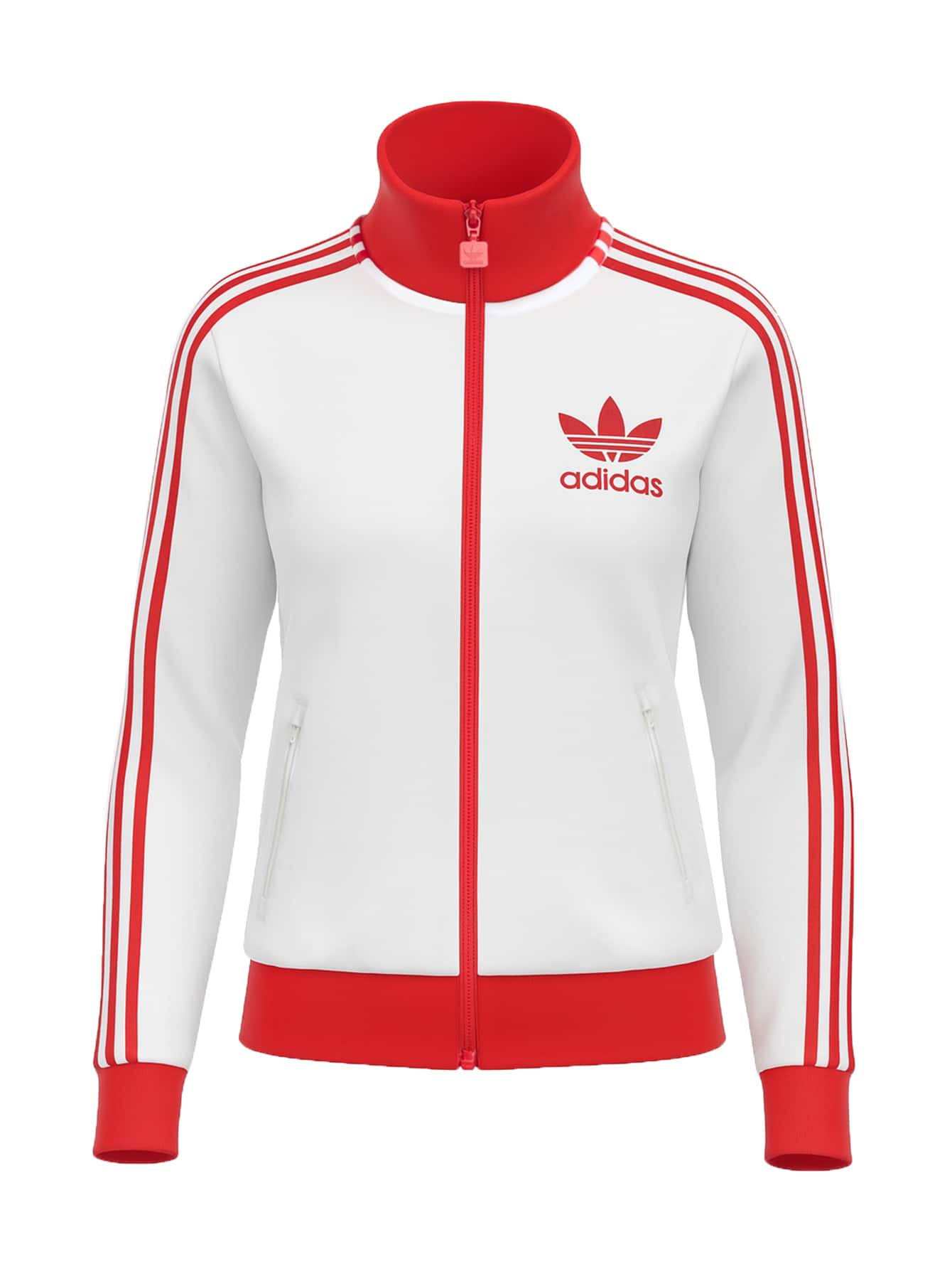 Adidas Heritage Women's Track Top White - White/Betsca - View 1