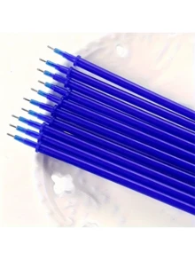 100pcs Erasable Pen Refills, 0.5mm Super Fine Tip, Stick Style, Multi Color, Suitable For Children 14+, Smooth Writing Gel Ink Refills Back To School