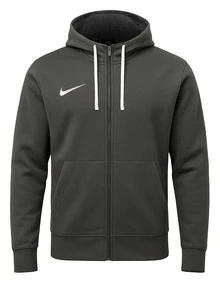 Nike Park 20 Men's Full Zip Hoodie Charcoal Heathr