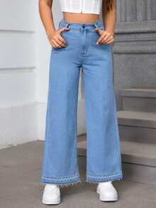 Women Jeans - Blue - View 3