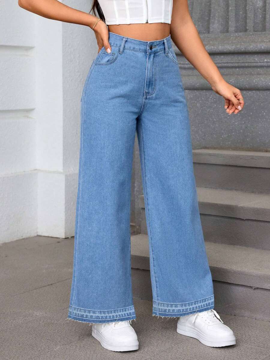 Women Jeans - Blue - View 1