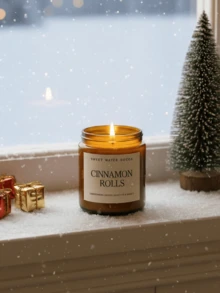 Joivida Ins Style Autumn Scented Candles Gift Set | Soy Aromatherapy Candle For Relaxation & Sleep, Natural Gifts For Women, Cozy Autumn Bedroom Decor.