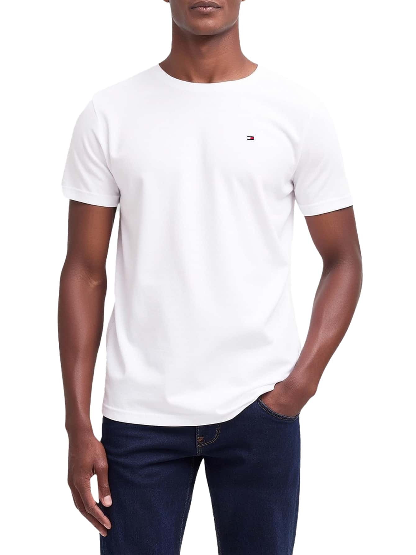 Tommy Hilfiger Men's T-Shirt White - White - View 1