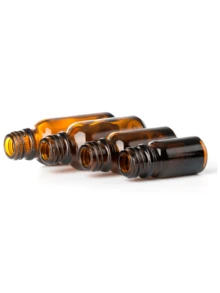 5个装（5毫升-100毫升）琥珀色玻璃滴管瓶，酊剂瓶，带玻璃滴管，适用于精油、芳香疗法、香水、实验室、药房、液体、旅行，玻璃瓶带玻璃滴管 - 分裝瓶 - 查看 5
