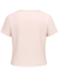 Puma Studio Twist Burnout Women's Training T-Shirts Pink - Pink - View 2