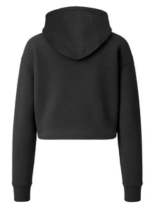 Puma Studio Q4 Textured Skimmer Women's Hoodie Black - Black - View 2