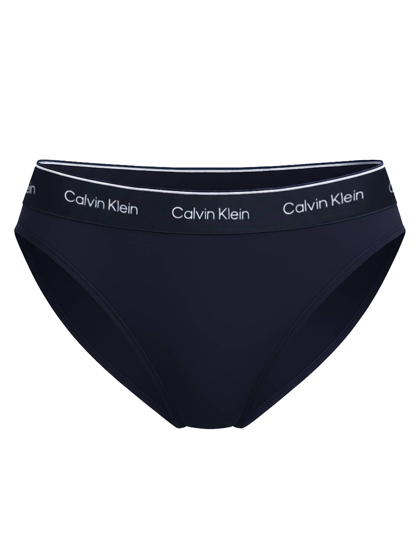 Calvin Klein Meta Legacy Women's Bikini Bottoms Dark Sapphire - Black - View 1