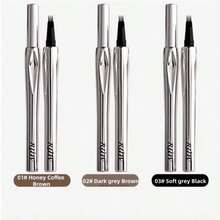 推荐1支眉笔，防水防汗，不晕染，精准勾勒眉形，适合零基础新手，万圣节、化妆、美容、眉笔、圣诞节、圣诞礼物、黑色眉笔、眉毛、棕色 - 彩色 - 查看 9