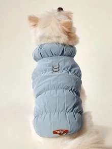 PETSIN 3-Layer Thick Warm Pet Dog Jacket Outfits For Autumn/Winter, Suitable For Poodle, Teddy, Yorkshire Terrier & Other Small/Medium Breed Dogs