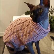 Áo len cho chó con PETSIN dành cho chó nhỏ vừa và nhỏ, quần áo mùa đông ấm áp cho thú cưng, áo vest cổ lọ cho chó Chihuahua, áo khoác Yorkie mềm mại, áo khoác Teddy - Nhiều màu - Xem 6