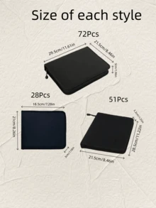 28/51/72件套绘画素描套装 - 专业美术用品 - 包括水彩、石墨、彩色颜料、金属色颜料、粉彩、炭笔 - 彩色 - 查看 2