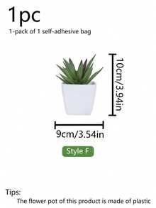 1 cái/bộ 6 cây mọng nước nhân tạo mini, thích hợp cho gia đình, phòng khách, bàn làm việc, bệ cửa sổ, trang trí bàn làm việc văn phòng, Ngày của Mẹ, trang trí tiệc cưới, trang trí sân vườn, cây ngoài trời. làm vườn, trang trí nhà bằng hoa giả - Màu xanh lá cây trắng - Xem 14