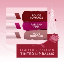 Vaseline Emily In Paris Limited Edition Lip Balm (Parisian Pink, Rouge Romance, Nude Noveau) Trio Set - Clear - View 2